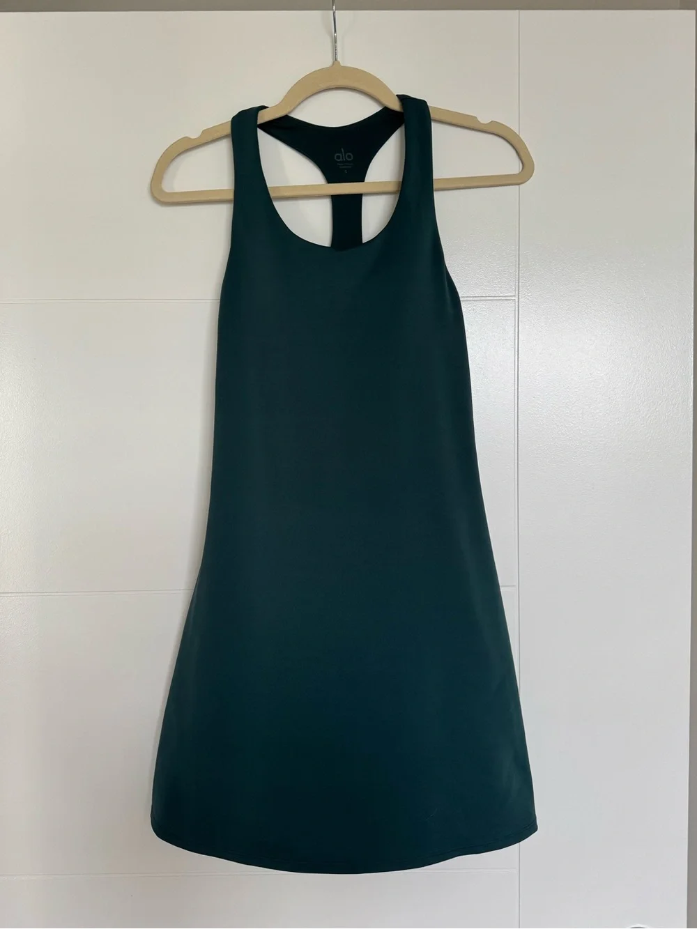 NWOT ALO Yoga Airlift Racerback Mini Dress, size S